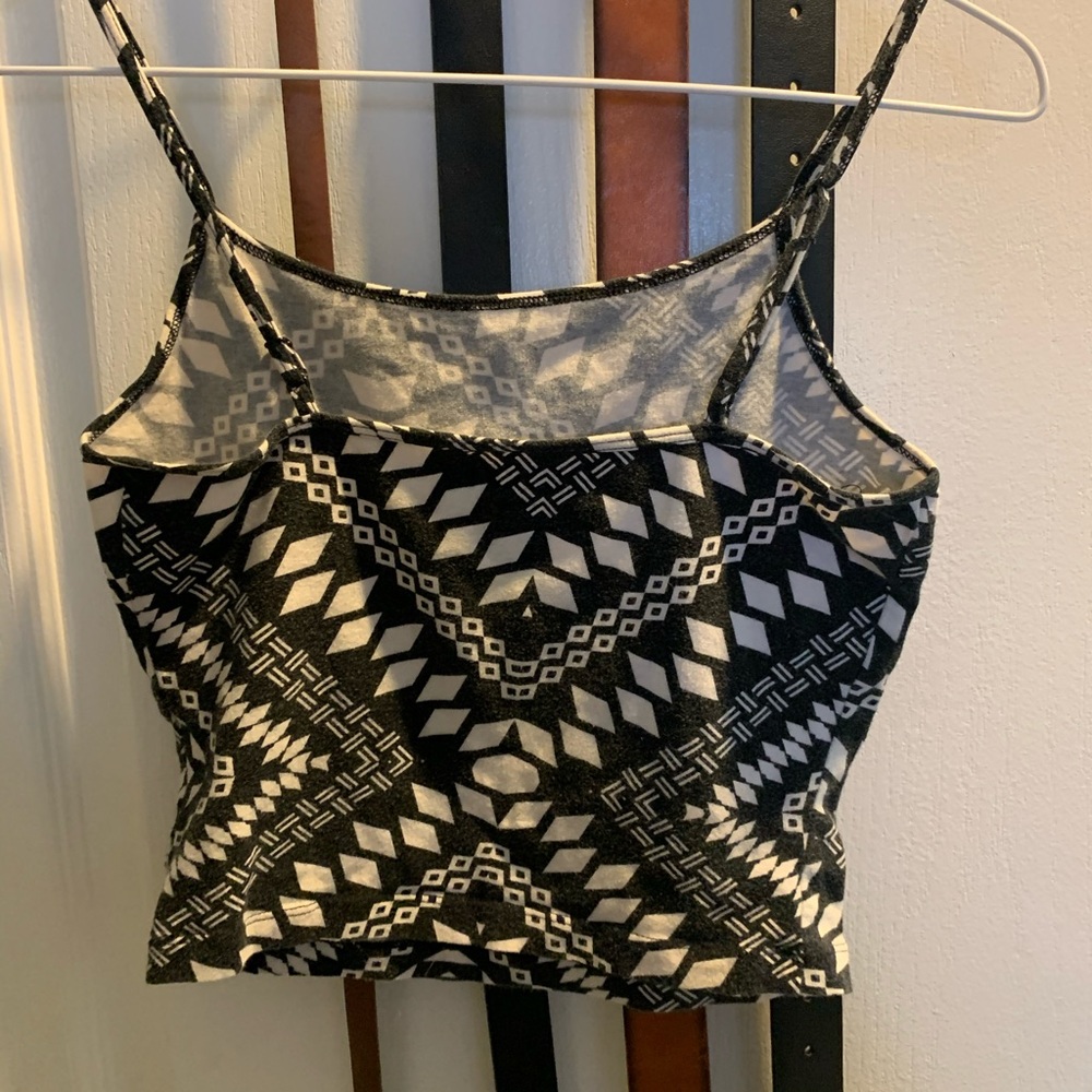 Aztec crop top